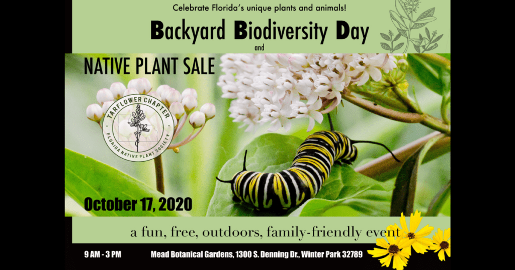 Backyard Biodiversity Day Mead Botanical Garden