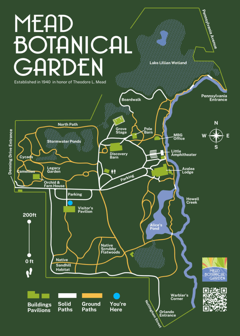 Garden Map – Mead Botanical Garden